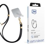 Smycz do smartphonu 3mk EasyClip Black (gold)