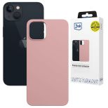 Silikonové pouzdro s MagSafe pro Apple iPhone 15 - 3mk HARDY® Mellow MagCase™ Pink