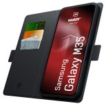Pouzdro s klopou pro Samsung Galaxy M35 – 3mk HARDY® Foldy Case™