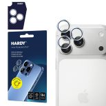 Ochrana objektivu na Apple iPhone 17 Pro/ iPhone 17 Pro Max - HARDY Lens Protection Pro  Silver