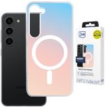 Holografické pouzdro s MagSafe pro Samsung Galaxy S23 5G – 3mk HARDY® PrisMag Case™