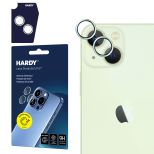 Ochrana objektivu na Apple iPhone 15/15 Plus - HARDY Lens Protection Pro Green