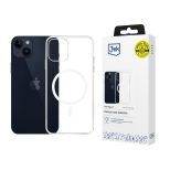 Pouzdro na Apple iPhone 14 Plus - 3mk Clear MagCase