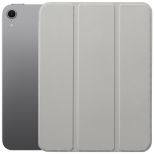 Pouzdro s držákem na tablet Apple iPad A16 (10/11) (11") - 3mk HARDY® TabCase™ Stříbrná