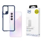Pouzdro na Samsung Galaxy A35 5G - 3mk Satin Armor Case+ Blue