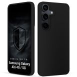 Silikonové pouzdro pro Samsung Galaxy A16 4G / 5G - 3mk HARDY® Mellow Case™ Black