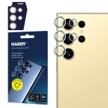 Ochrana objektivu na Samsung Galaxy S24 Ultra - HARDY Lens Protection Pro Yellow