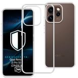 Průhledné pouzdro pro Oppo Reno 15 Pro 5G (CPH2813) – 3mk HARDY® Vision Case™
