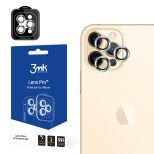Tvrzené sklo na objektiv fotoaparátu pro Apple iPhone 12 Pro Max - 3mk Lens Protection Pro Silver