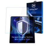 Matná ochranná fólie na displej navigace pro Renault Arkana Techno Mild Hybrid 2023- – 3mk TechWrap Matte™ Center Display