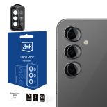 Tvrzené sklo na objektiv fotoaparátu pro Samsung Galaxy S24 FE - 3mk Lens Protection Pro Black