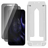 2x Tvrzené privátní sklo s aplikátorem pro Apple iPhone Air - 3mk HARDY® Privzone 9H™