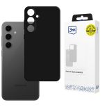 Silikonové pouzdro pro Samsung Galaxy S24 FE - 3mk HARDY® Mellow Case™ Black