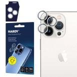 Ochrana objektivu na Apple iPhone 15 Pro - HARDY Lens Protection Pro White