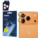 Ochrana objektivu na Apple iPhone 17 Pro/ iPhone 17 Pro Max - HARDY Lens Protection Pro  Orange