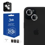 Tvrzené sklo na objektiv fotoaparátu pro Apple iPhone 15 - 3mk Lens Protection Pro Silver