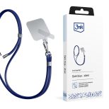 Smycz do smartphonu 3mk EasyClip Dark Blue (silver)