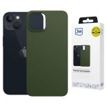 Silikonové pouzdro s MagSafe pro Apple iPhone 15 - 3mk HARDY® Mellow MagCase™ Alpine Green