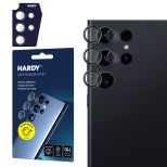 Ochrana objektivu na Samsung Galaxy S23 Ultra - HARDY Lens Protection Pro Black