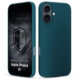 Silikonové pouzdro pro Apple iPhone 16 - 3mk HARDY® Mellow Case™ Green