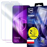 2x Ochranná fólie na Samsung Galaxy S25 - 3mk HARDY® ARC+