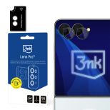 Tvrzené sklo na objektiv fotoaparátu pro Samsung Galaxy Z Flip 8 - 3mk Lens Protection Pro Black