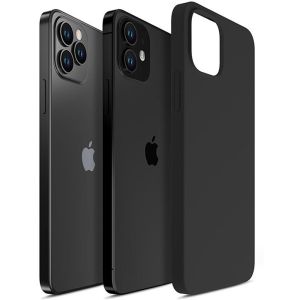 Puzdrá silikonové na Apple iPhone 12 - 3mk HARDY® Mellow Case™ Black