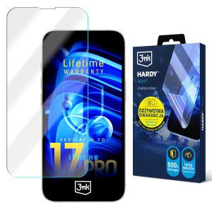 Superodolná fólie na Apple iPhone 17 Pro – 3mk HARDY® Tectra™ (doživotní záruka)