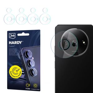 Sklo na čočku fotoaparátu pro Redmi A3 - 3mk HARDY® Fusion Lens Protection™