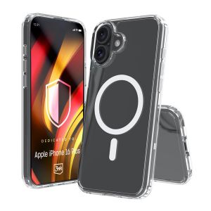 Pancéřové pouzdro na Apple iPhone 16 Plus - 3mk HARDY® LiqForce MagCase™