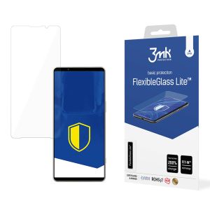 Nerozbitné hybridní sklo na Sony Xperia 1 VI - 3mk FlexibleGlass Lite