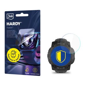 Hybridní sklo pro chytré hodinky Garmin Instinct 3 Tactical Edition 50mm - 3mk HARDY® Fusion Watch Protection™