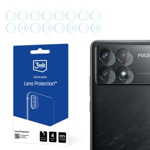 Sklo na objektiv fotoaparátu pro Poco F6 Pro - 3mk Lens Protection