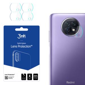 Sklo na objektiv fotoaparátu pro Xiaomi Redmi Note 9T 5G - 3mk Lens Protection