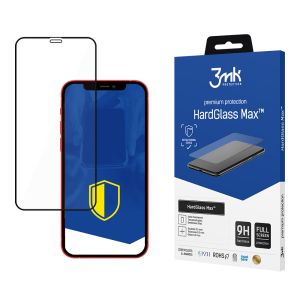 Vyztužené tvrzené sklo na Apple iPhone 12 Pro Max - 3mk HardGlass Max