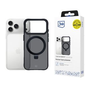 Pouzdro na Apple iPhone 17 Pro - 3mk Smoke Case Mag&Stand