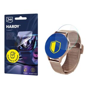 Sklo hybridní na smartwatch Garett Viva - 3mk HARDY® Fusion Watch Protection™