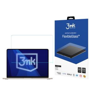 Nerozbitné hybridní sklo na Apple MacBook Air 13,6" M2/M3/M4 - 3mk FlexibleGlass