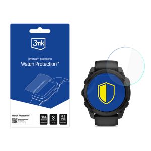 Ochranné sklo na displej chytrých hodinek Garmin Tactix 8 51mm (Amoled, Solar) - 3mk Watch Protection