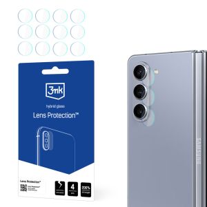 Sklo na objektiv fotoaparátu pro Samsung Galaxy Z Fold 5 (Front) - 3mk Lens Protection