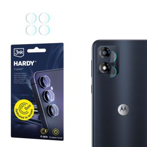 Sklo na čočku fotoaparátu pro Motorola Moto E13 - 3mk HARDY® Fusion Lens Protection™