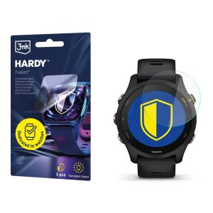 Hybridní sklo pro chytré hodinky Garmin Forerunner 255 - 3mk HARDY® Fusion Watch Protection™