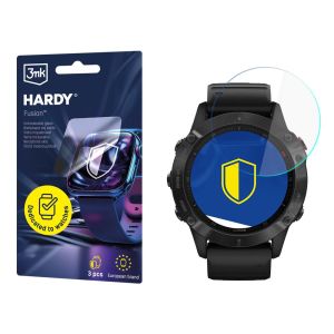 Hybridní sklo pro chytré hodinky Garmin Fenix 6 Pro - 3mk HARDY® Fusion Watch Protection™