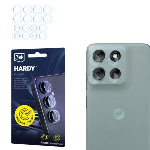 Sklo na objektiv fotoaparátu pro Motorola Moto G56 - 3mk HARDY® Fusion Lens Protection™