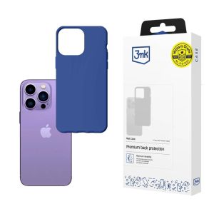 Pouzdro na Apple iPhone 14 Pro - 3mk Matt Case Blueberry