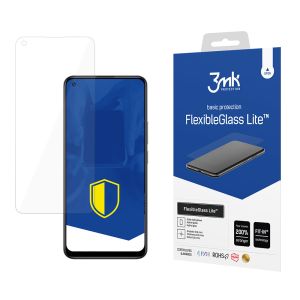 Nerozbitné hybridní sklo na Realme 8 4G - 3mk FlexibleGlass Lite