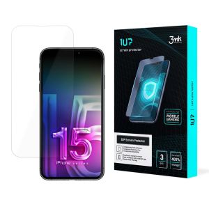 Ochranná fólie na Apple iPhone 15 Pro - 3mk 1UP ochránce obrazovky (3 kusy)