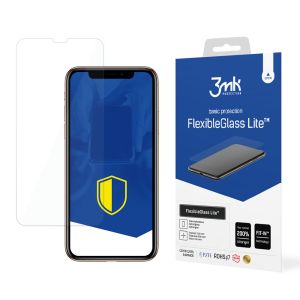 Nerozbitné hybridní sklo na Apple iPhone 11 Pro - 3mk FlexibleGlass Lite