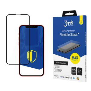 Nepraskající hybridní sklo na Apple iPhone 13 Mini - 3mk FlexibleGlass Max