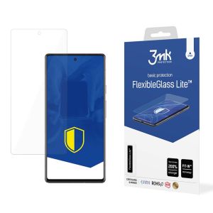 Nerozbitné hybridní sklo na Google Pixel 6a - 3mk FlexibleGlass Lite